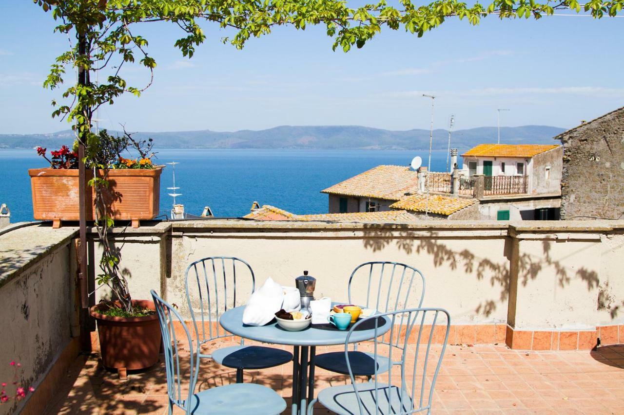 La Dimora Di Checchino Bed & Breakfast Anguillara Sabazia Eksteriør bilde